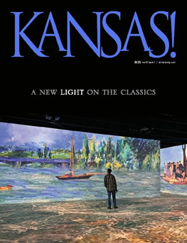 Kansas University Magazine cover